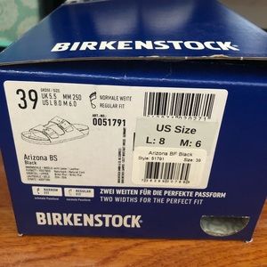Arizona black Birkenstock’s